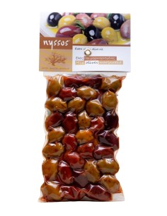 Mixed marinated Nyssos olives 200gr