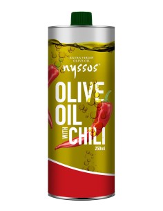 Nyssos Olive oil with Chili 250ml