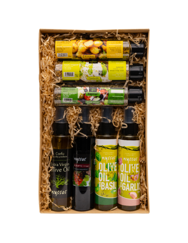 Gift Set – Ελαιόλαδο, Βαλσάμικο Ξύδι...