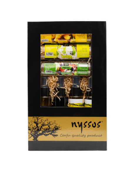 Gift Set – Ελαιόλαδο, Βαλσάμικο Ξύδι & Μπαχαρικά