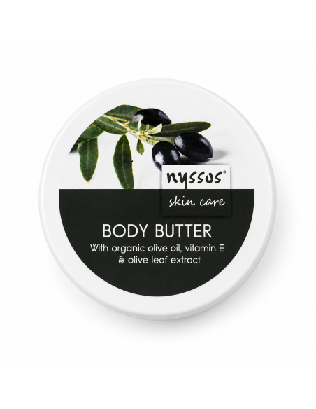 Body Butter with Organic Olive Oil, Vitamin E & Olive Leaf Extract – 100ml