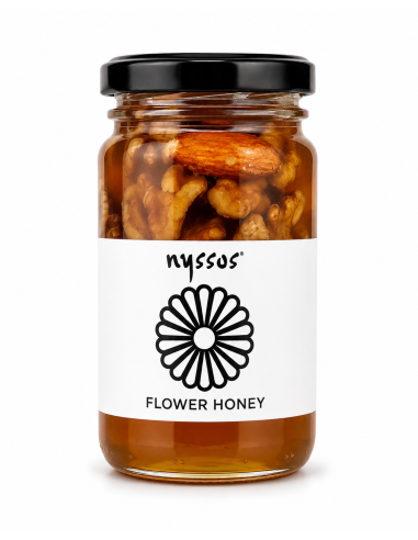 Flower Honey with Nuts – 130g