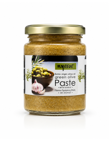 Nyssos green olive paste with garlic...