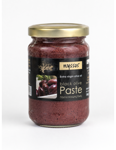 Nyssos black olive paste 100gr