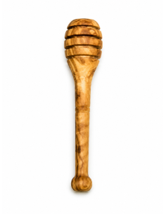 Olive Wood Honey Dipper 10 cm