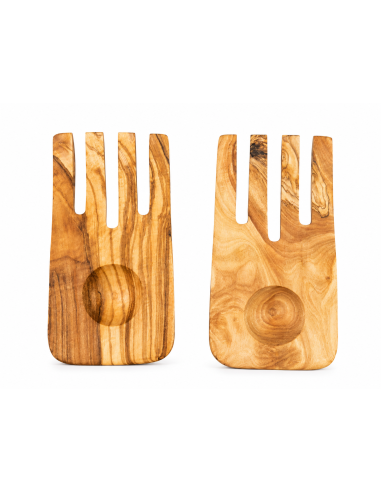 Olive Wood Salad Server Set