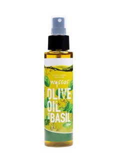 Nyssos olive oil with basil in spray 100ml