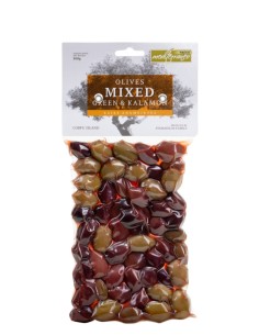 Olives Mixed, Green and Kalamon 300gr